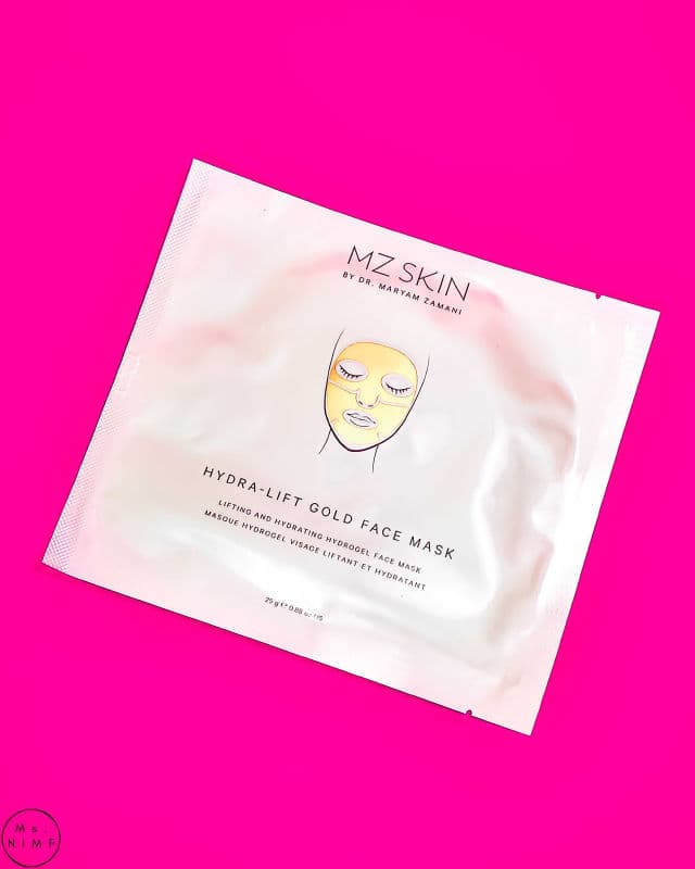 MZ Skin Hydra-Lift Gold Face Mask  review photo by MsNIMF