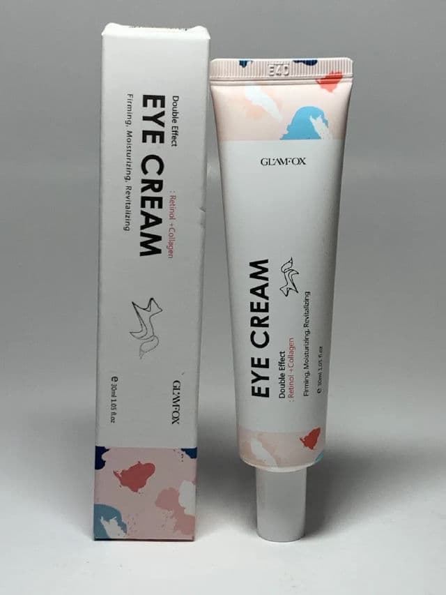 Glamfox Double Effect Eye Cream Retinol Collagen review photo by paderxiongg