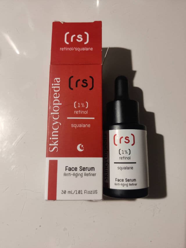 Skincyclopedia 1% Retinol in Squalane Face Serum review photo by skinwithmadsx