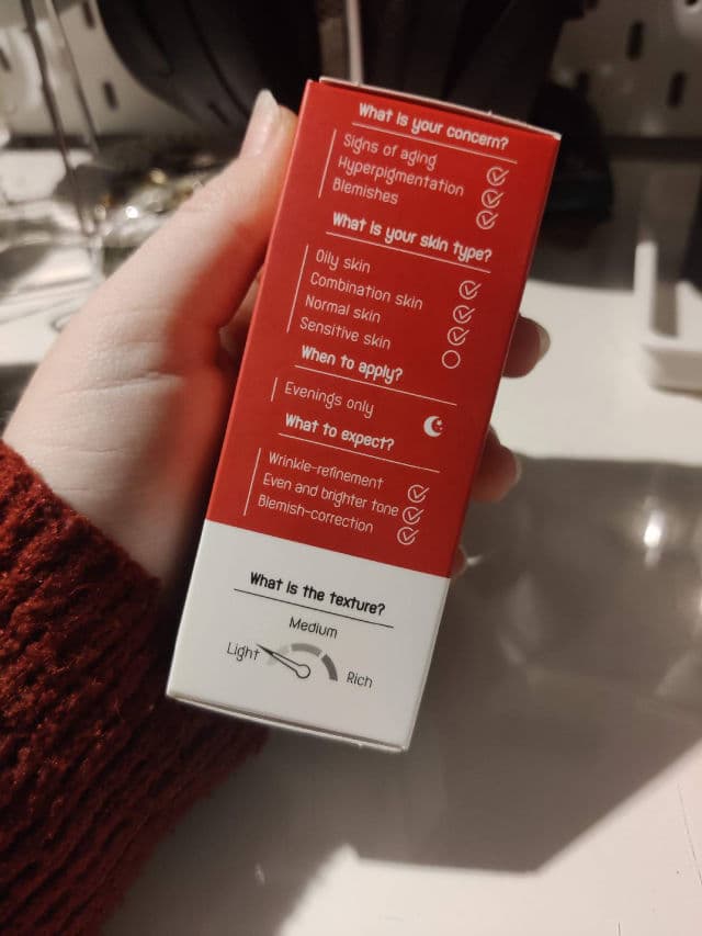 Skincyclopedia 1% Retinol in Squalane Face Serum review photo by skinwithmadsx