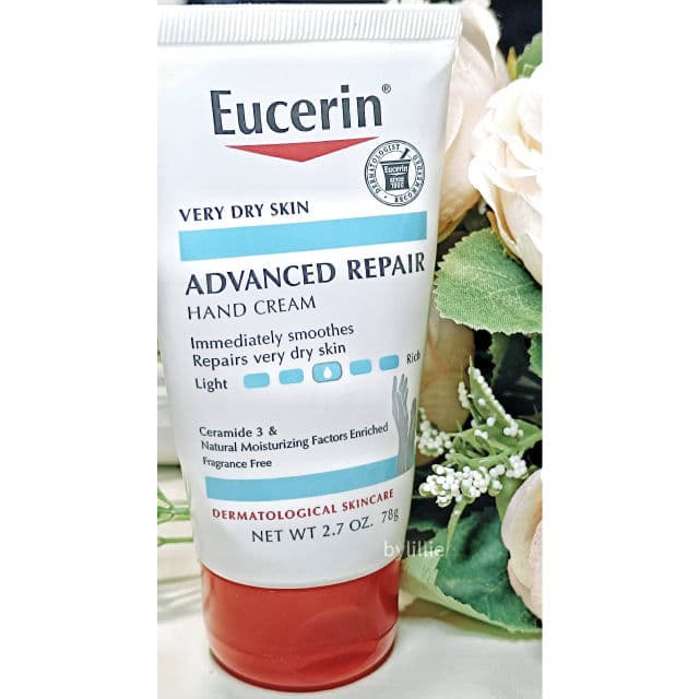 Eucerin Advanced Repair Hand Cream - Fragrance Free review photo by ByLillie