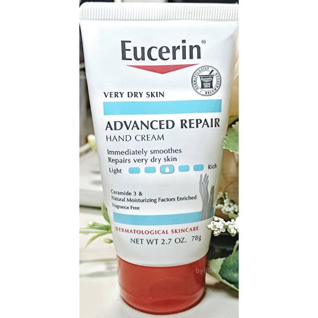 Eucerin Advanced Repair Hand Cream - Fragrance Free review photo by ByLillie