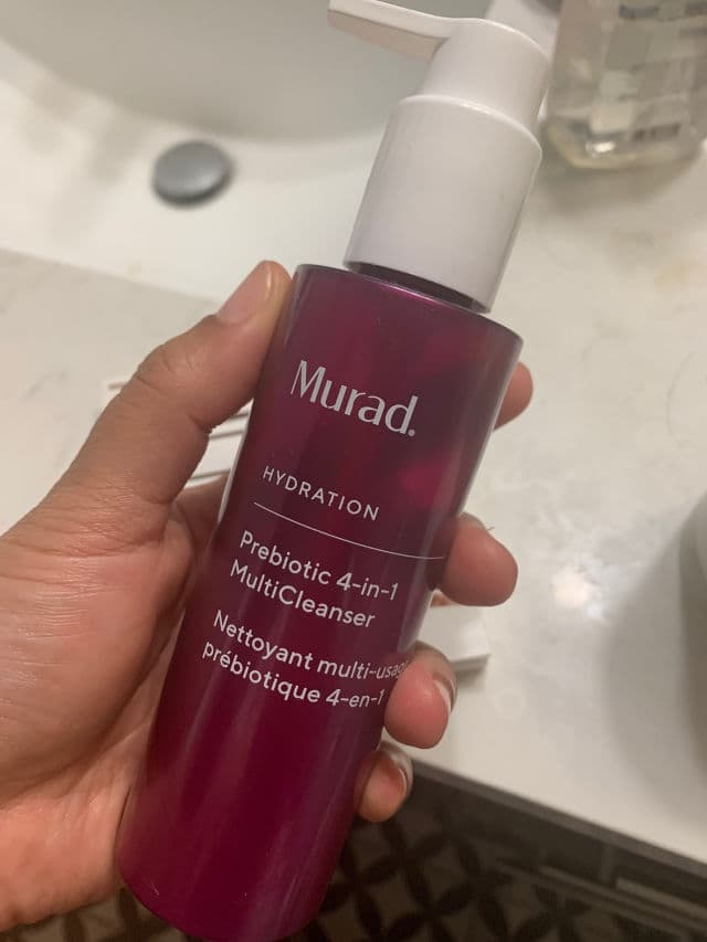 Murad Prebiotic 4-In-1 MultiCleanser review photo by gl0wwithme