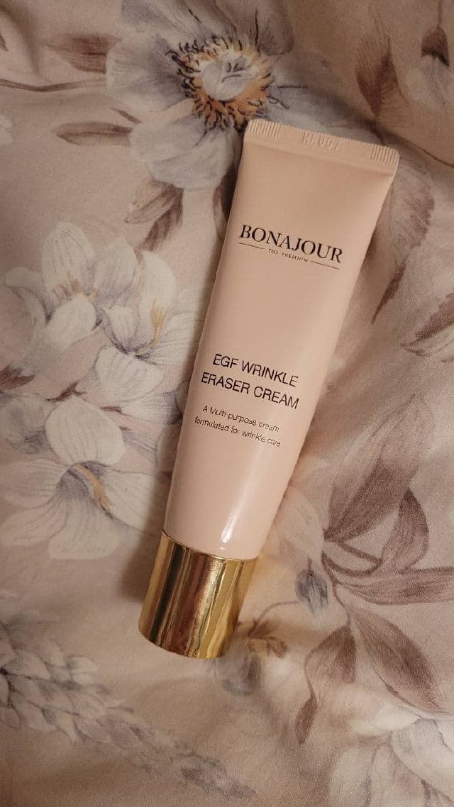 Bonajour EGF Wrinkle Eraser Cream review photo by Kbeautytravel