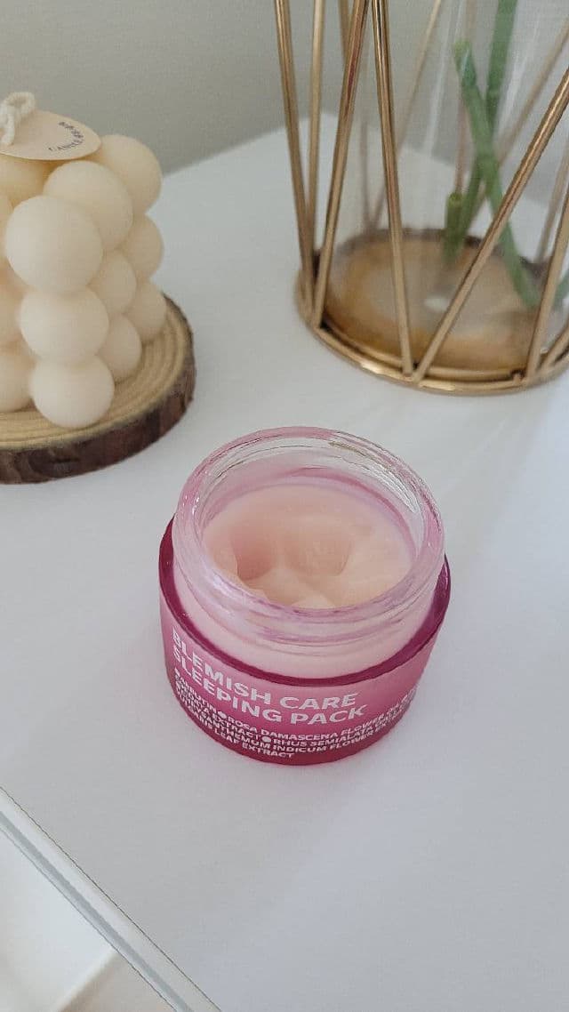 Isoi Bulgarian Rose Blemish Care Sleeping Pack review photo by Kbeautytravel