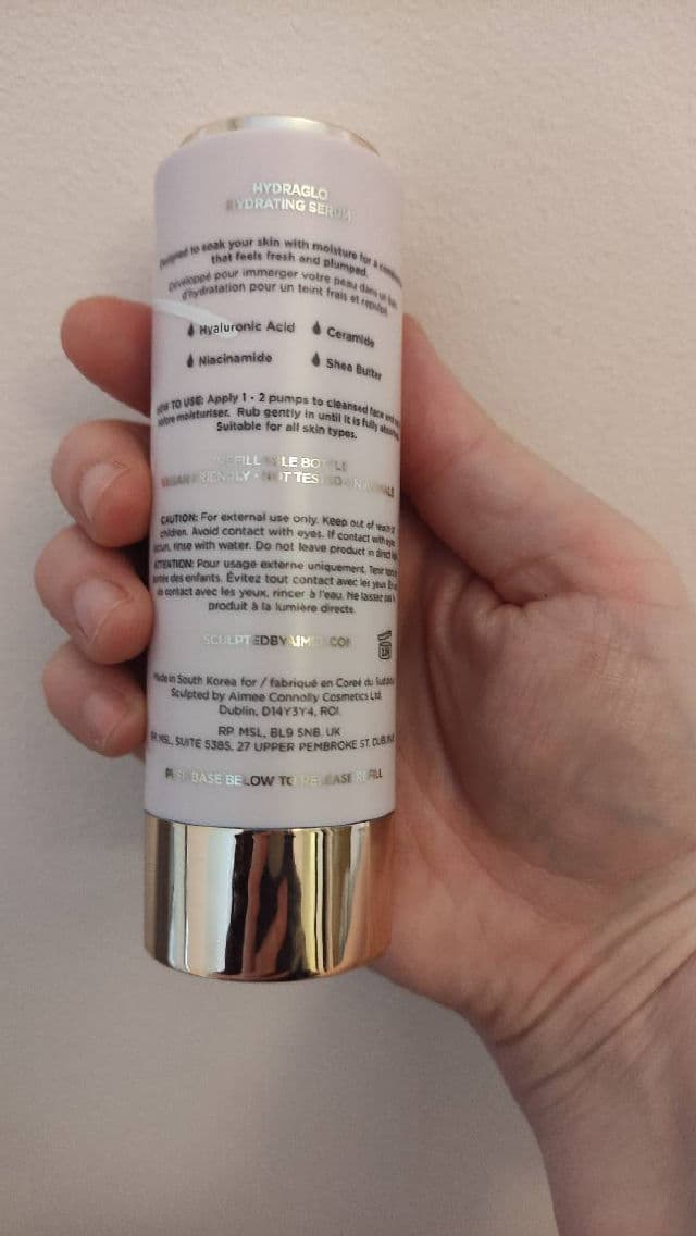 Sculpted by Aimee HydraGlo Hydrating Serum review photo by purpleflowergal