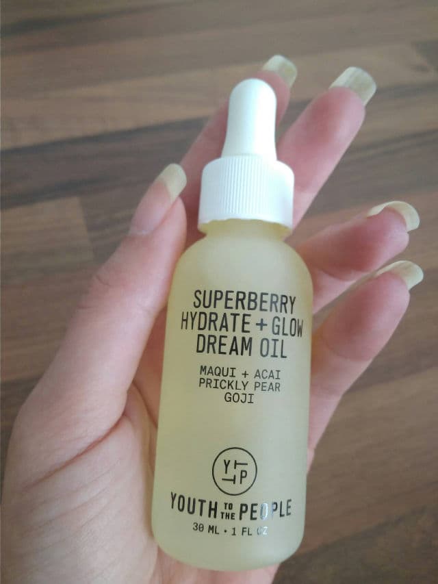 Youth To The People Superberry Hydrate + Glow Dream Oil with Maqui + Acai Prickly Pear Goji review photo by KFan
