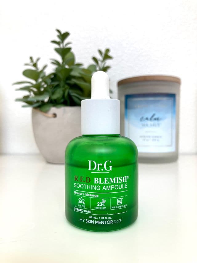 DR.G Red Blemish Soothing Ampoule review photo by Snubunny