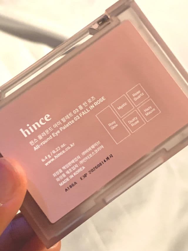 Hince #01 September review photo by sorfinafavs