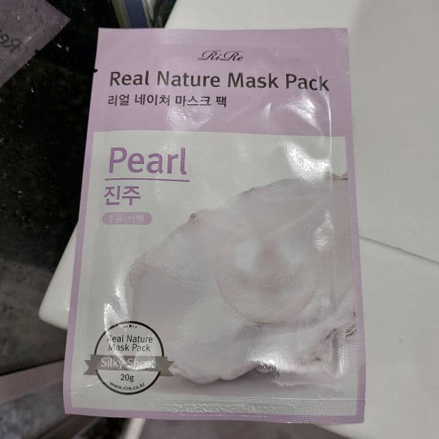 Rire Real Nature Mask Pack - Pearl review photo by RedMarine28