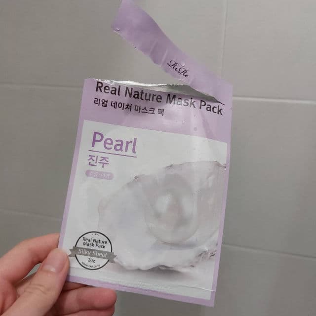 Rire Real Nature Mask Pack - Pearl review photo by RedMarine28
