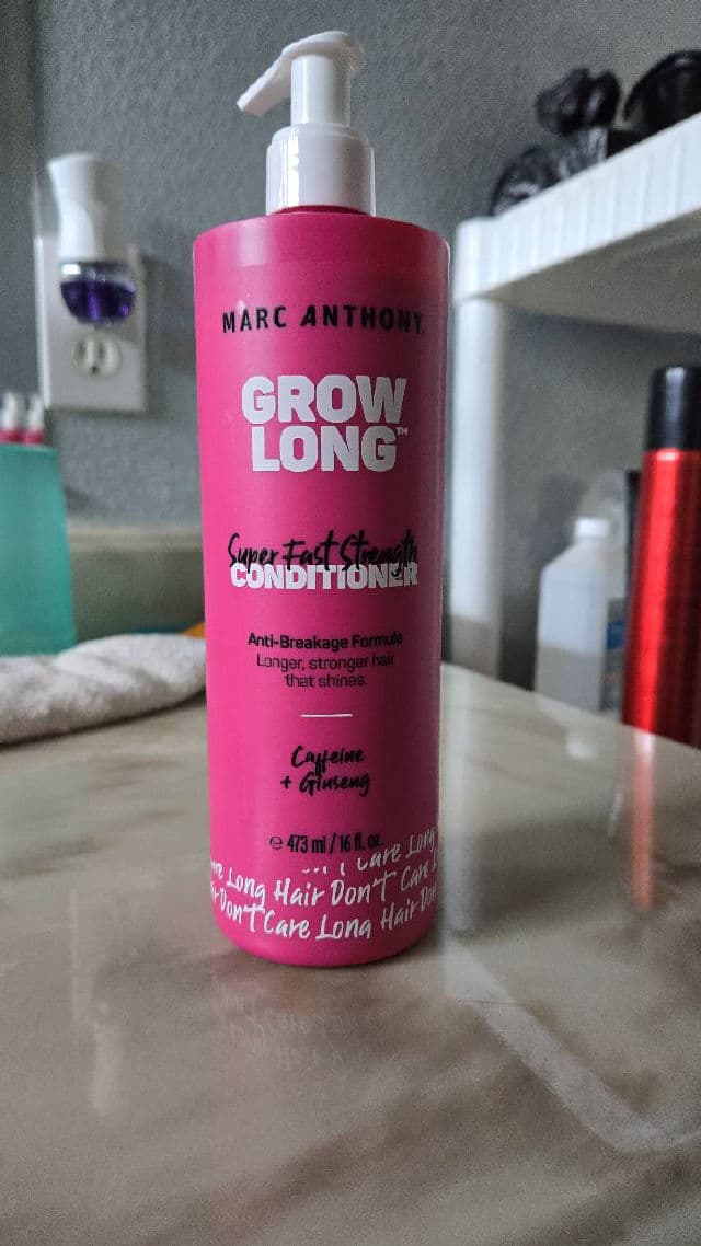 Marc Anthony Grow Long Super Fast Strength Conditioner Caffeine + Ginseng	 review photo by luvmeeh89