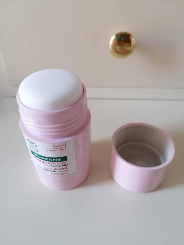 Klorane Stick Mask with Peony Bio for Sensitive Skin review photo by beautyismygossip