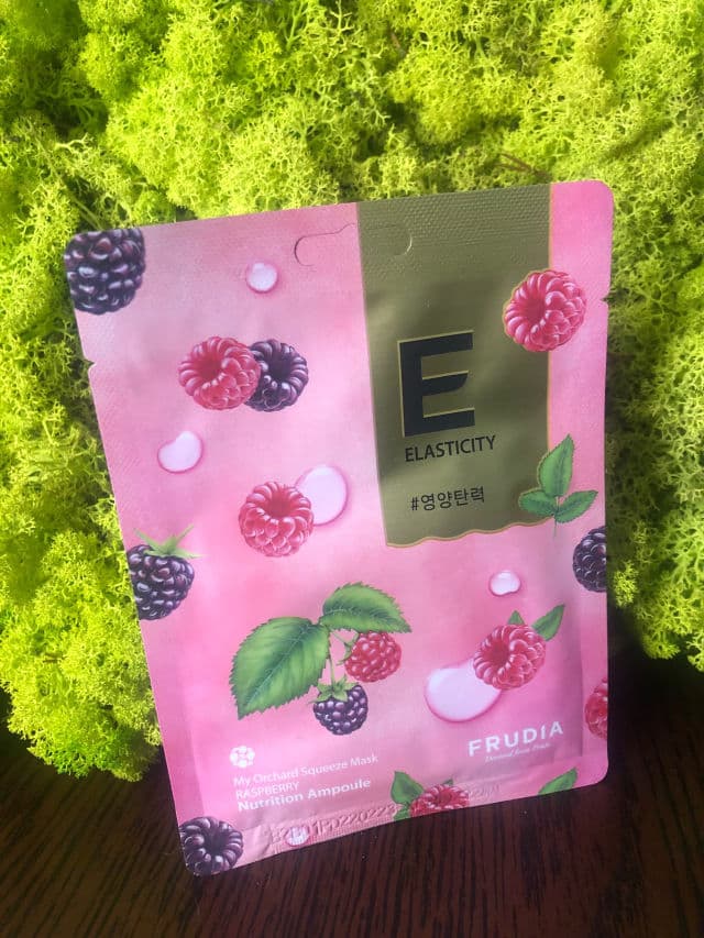 Frudia My Orchard Squeeze Mask Raspberry review photo by beautyismygossip