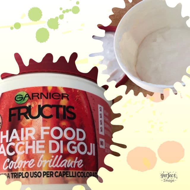 Garnier Fructis Goji Hair Food Shine Reviving Mask review photo by beautyismygossip
