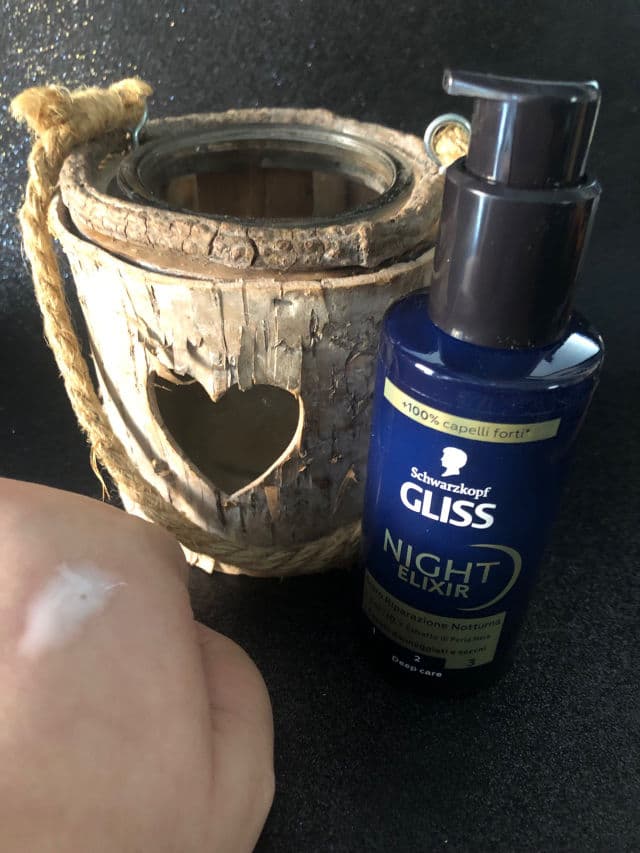Schwarzkopf Gliss Night Elixir Overnight Reconstruction review photo by beautyismygossip
