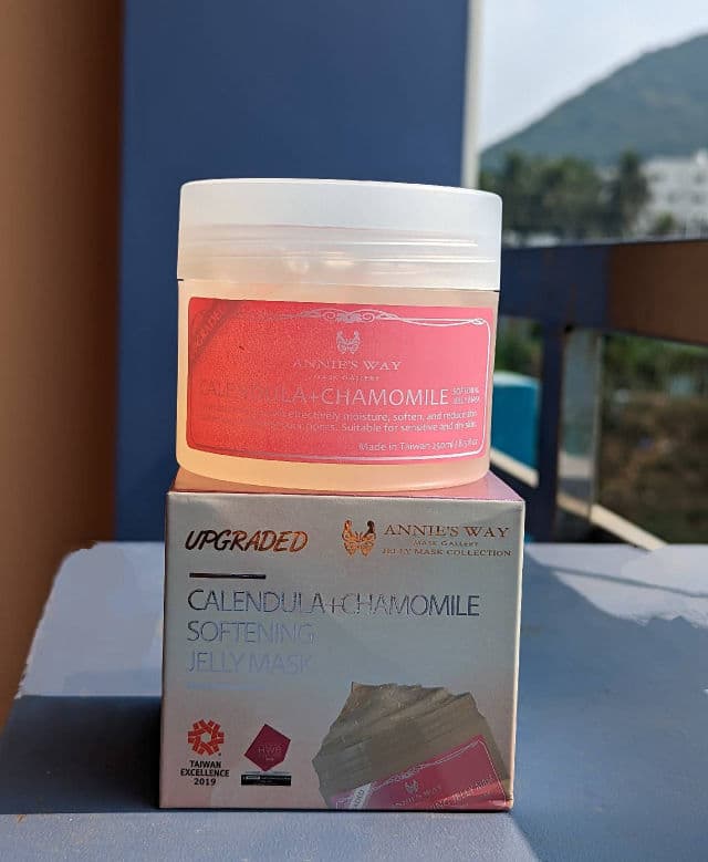 Annie's Way Calendula + Chamomile Softening Jelly Mask review photo by vennel