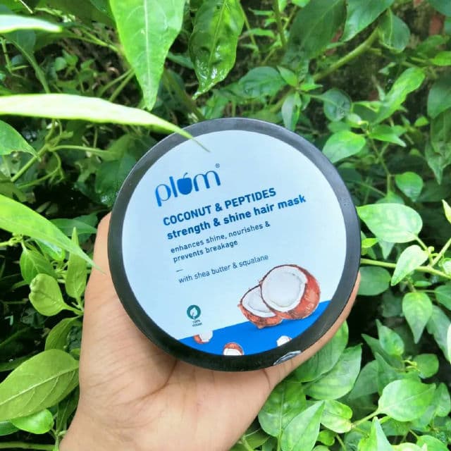 Plum Coconut & Peptides Strength & Shine Hair Mask review photo by namr