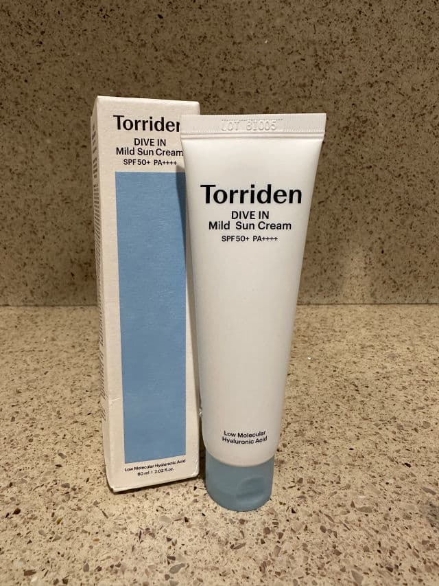 Dive-in Mild Sun Cream SPF 50+ PA++++ product review