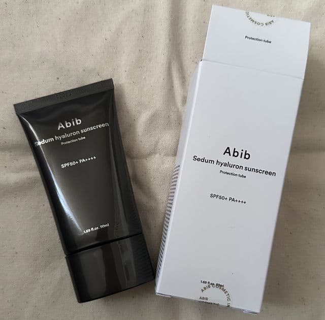 Sedum Hyaluron Sunscreen Protection Tube SPF50+ PA ++++ product review