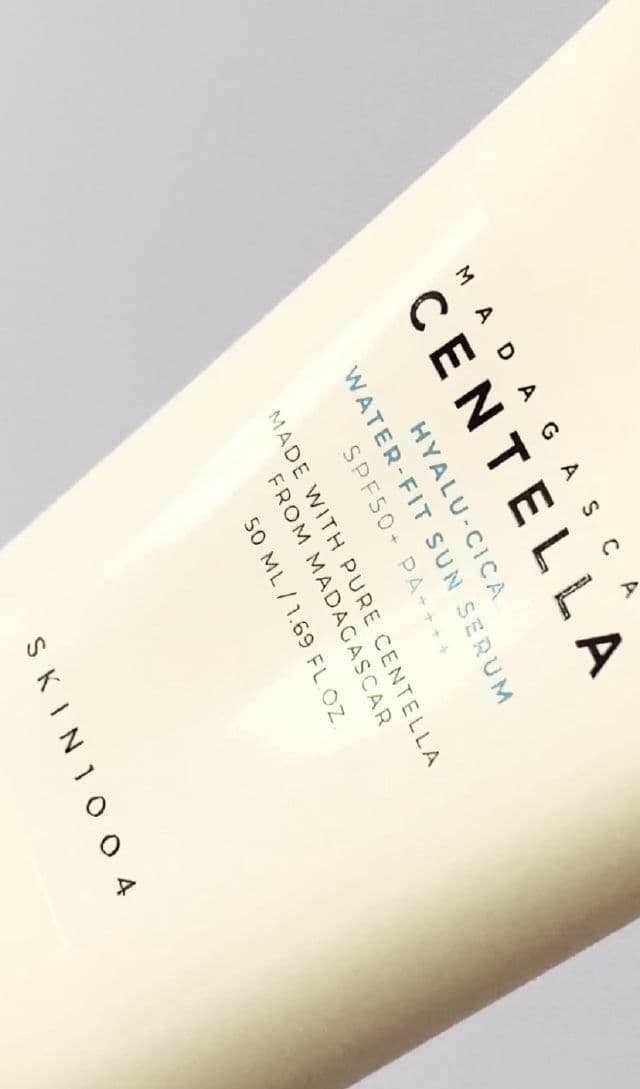 SKIN1004 Madagascar Centella Hyalu-Cica Water-Fit Sun Serum SPF50+ PA++++ review photo by Kyeugc