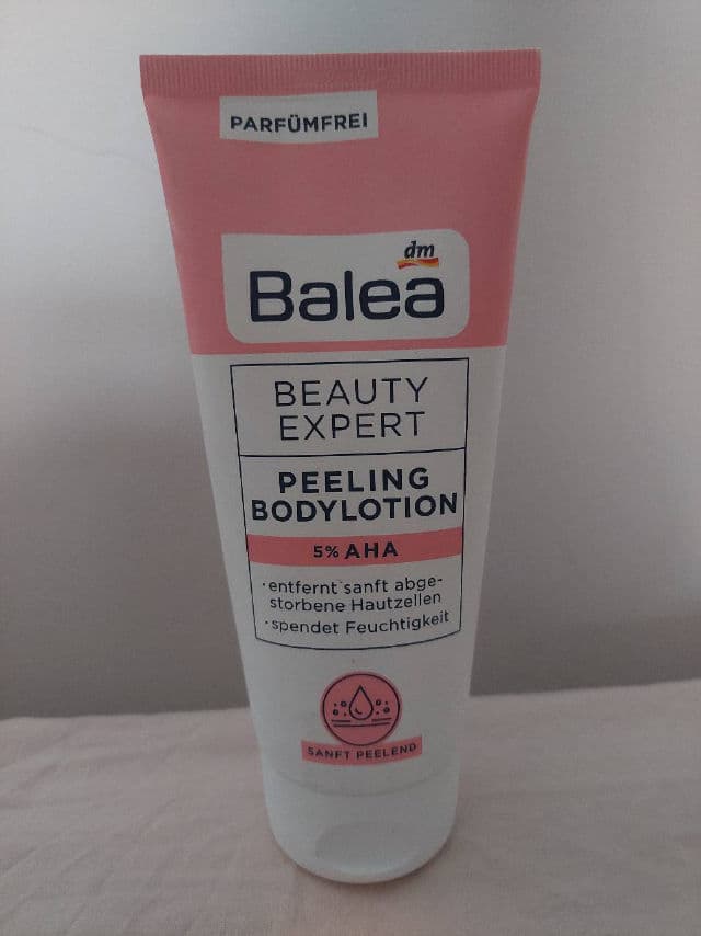 Balea Beauty Expert Peeling Bodylotion 5% AHA review photo by morghy