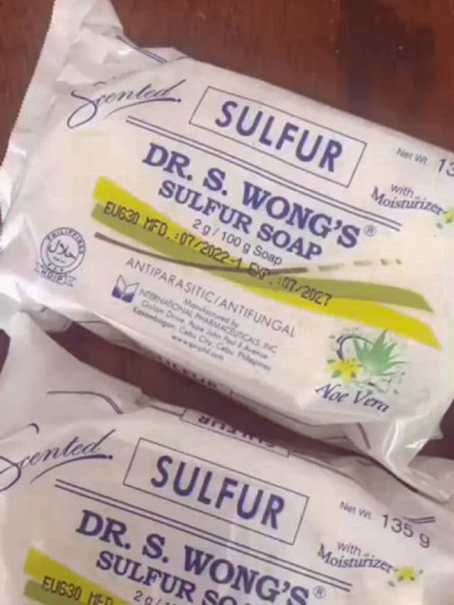 Dr. S. Wong's Sulfur Soap review photo by narynnx