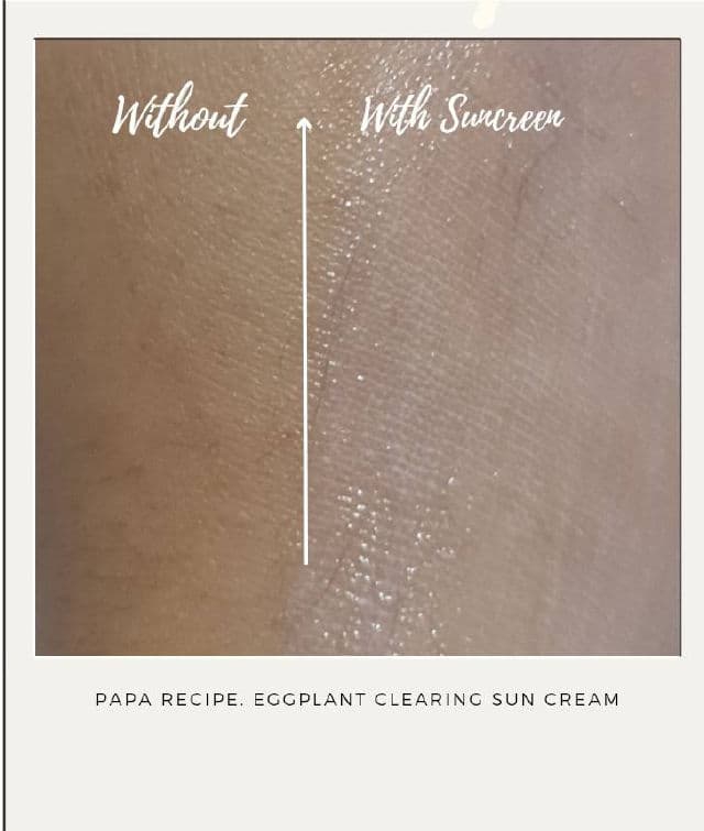 Eggplant Sun Cream SPF50+ PA++++ product review