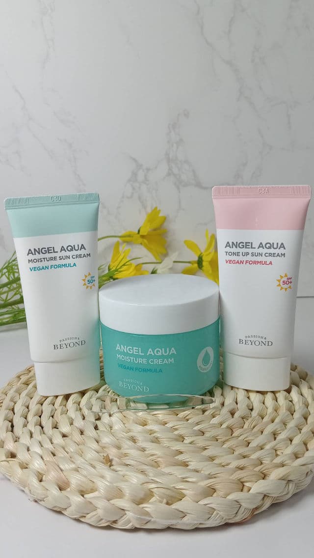 Beyond Angel Aqua Tone Up Sun Cream SPF50+ PA++++ review photo by Eyka91