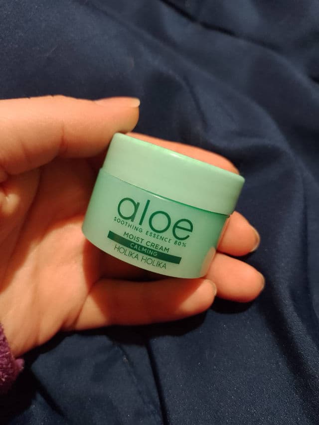 HOLIKA HOLIKA Aloe Soothing Essence 80% Moist Cream review photo by LinaSook