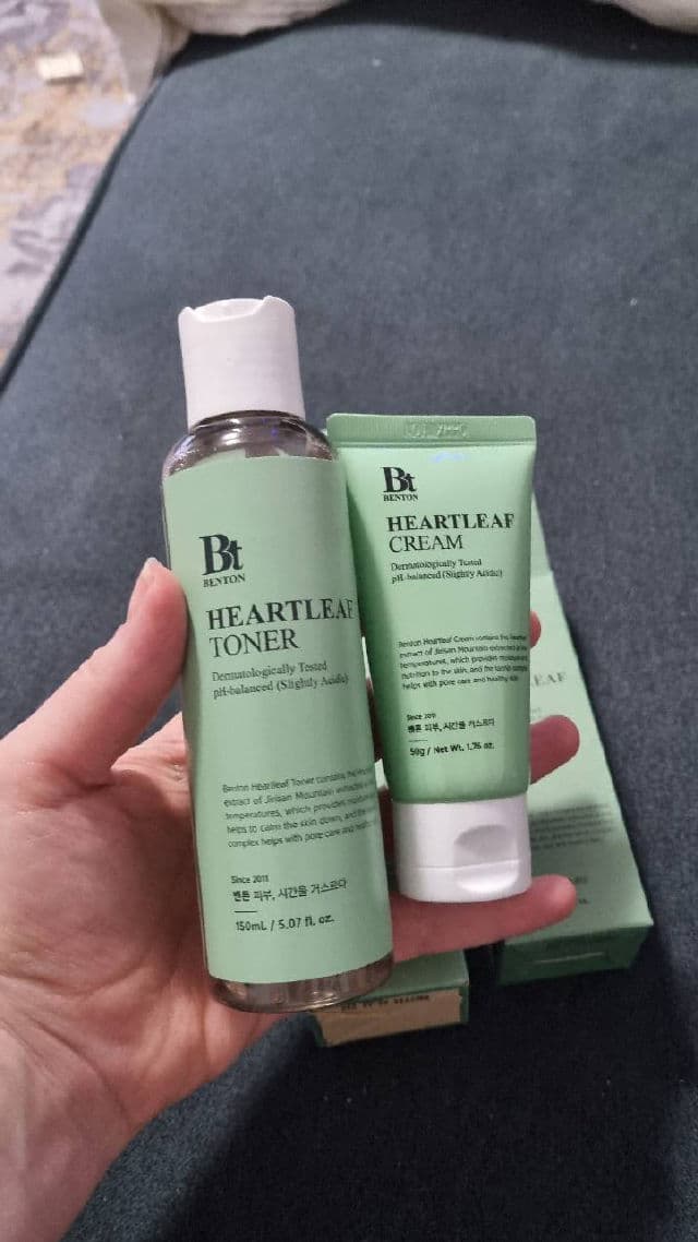 BENTON Heartleaf Cream review photo by SaViDi