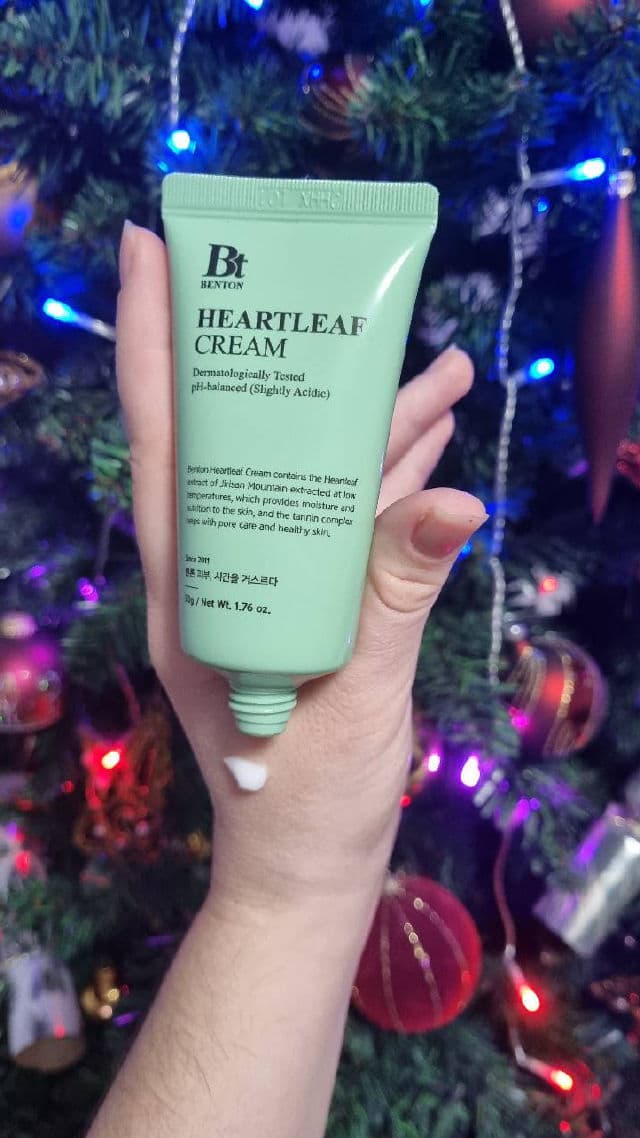 BENTON Heartleaf Cream review photo by SaViDi