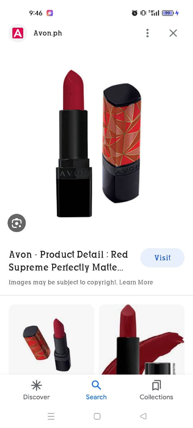 Avon Ultra Matte Lipstick review photo by bbliezl