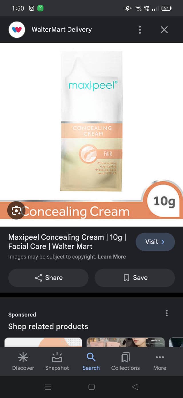 Maxi-Peel Concealing Cream review photo by bbliezl