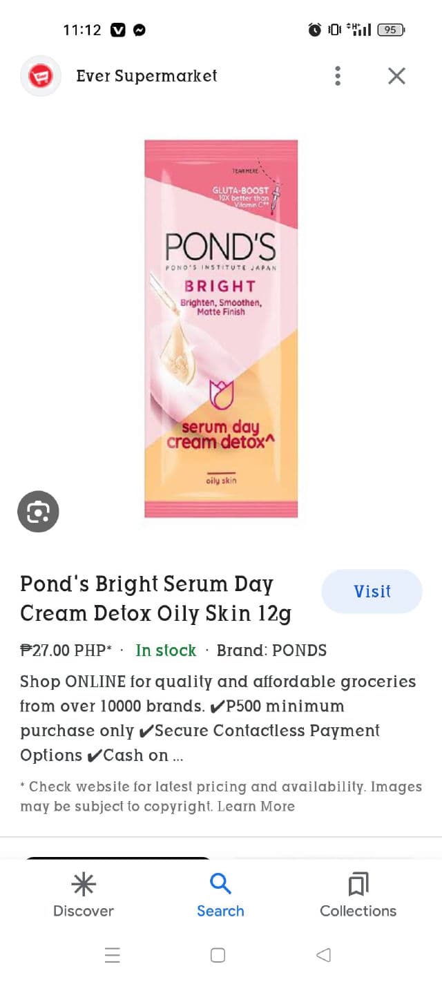 Pond's White Beauty Serum Day Cream Detox for Oily Skin review photo by bbliezl