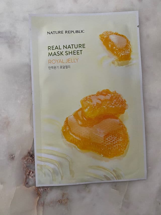 NATURE REPUBLIC Real Nature Royal Jelly Mask Sheet  review photo by pjmrms