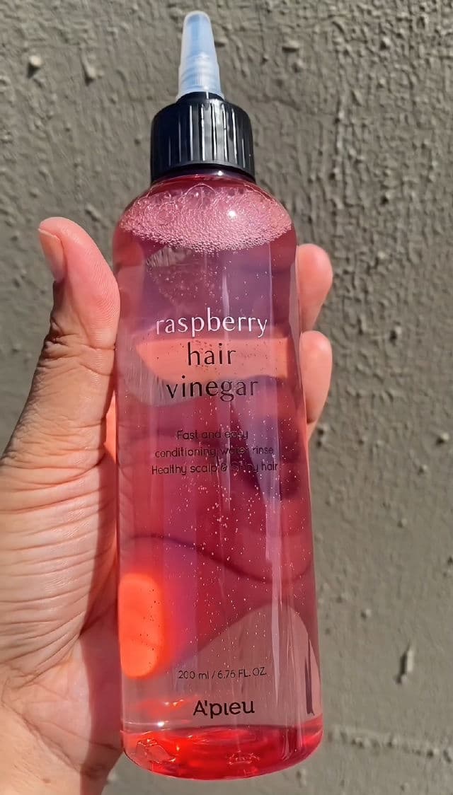 A'pieu Raspberry Vinegar Hair Treatment  review photo by Blushforbreakfast