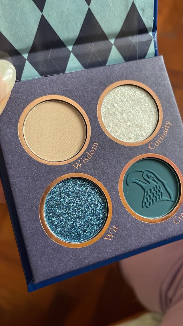SHEGLAM Harry Potter Ravenclaw House Palette review photo by cocoaskincare