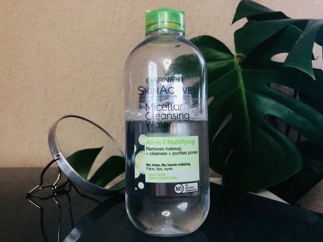 Garnier Micellar Cleansing Water For Combination & Oily Skin review photo by lizachairez