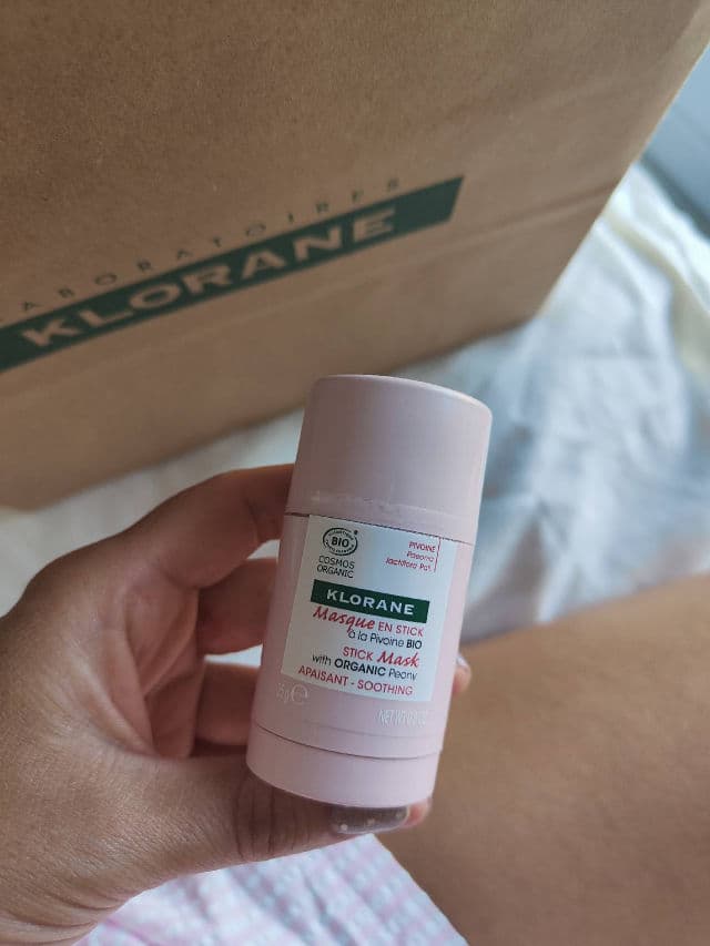 Klorane Stick Mask with Peony Bio for Sensitive Skin review photo by miittocador