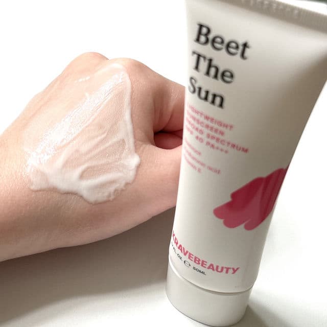 Krave Beauty Beet The Sun SPF 40 PA+++ review photo by naynshi