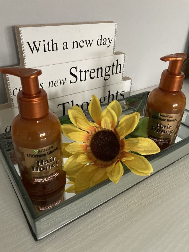 Garnier Whole Blends Hair Honey Repairing Leave-In Serum review photo by Freetest 