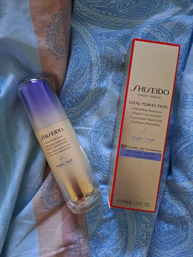Shiseido Vital Perfection LiftDefine Radiance Night Concentrate review photo by chiarettabo84