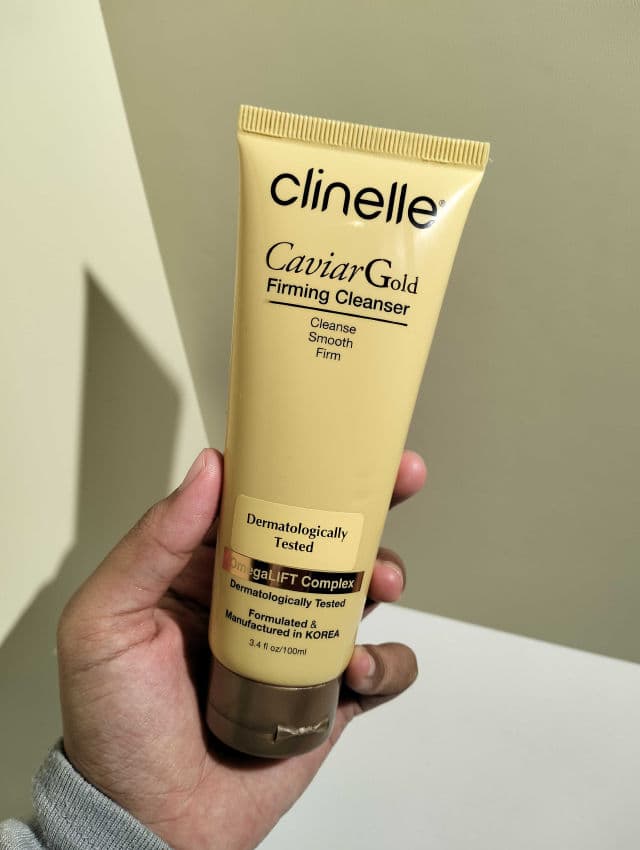 Clinelle CaviarGold Firming Cleanser review photo by EkaSeptia