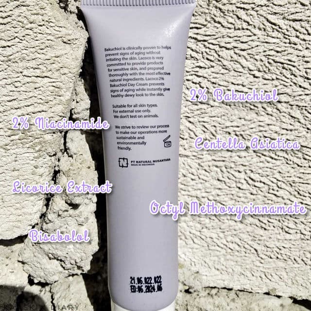 Lacoco en nature 2% Bakuchiol Day Cream review photo by EkaSeptia