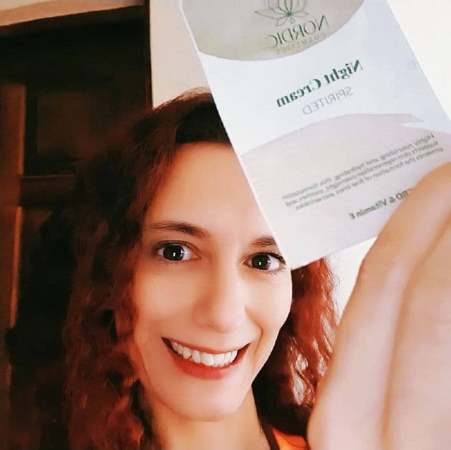 Nordic Cosmetics Night Cream Spirited review photo by Manilaa