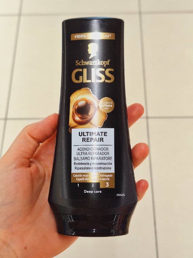 Schwarzkopf Gliss Ultimate Repair Strength Conditioner review photo by angelaemike90