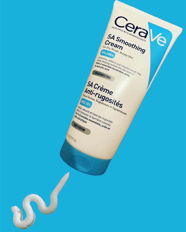 CeraVe SA Smoothing Cream review photo by testingone2three