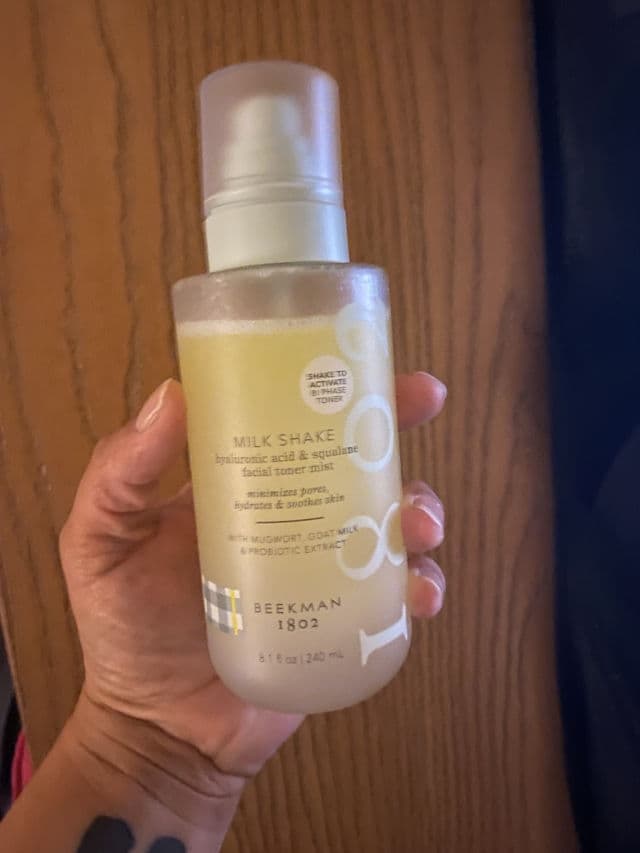 Beekman 1802 Milk Shake Hyaluronic Acid & Squalane Facial Toner Mist review photo by SunflowerGeisha