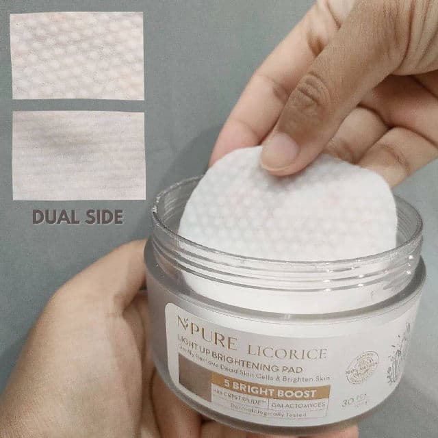 N'Pure Licorice Light Up Brightening Pad review photo by Ghina